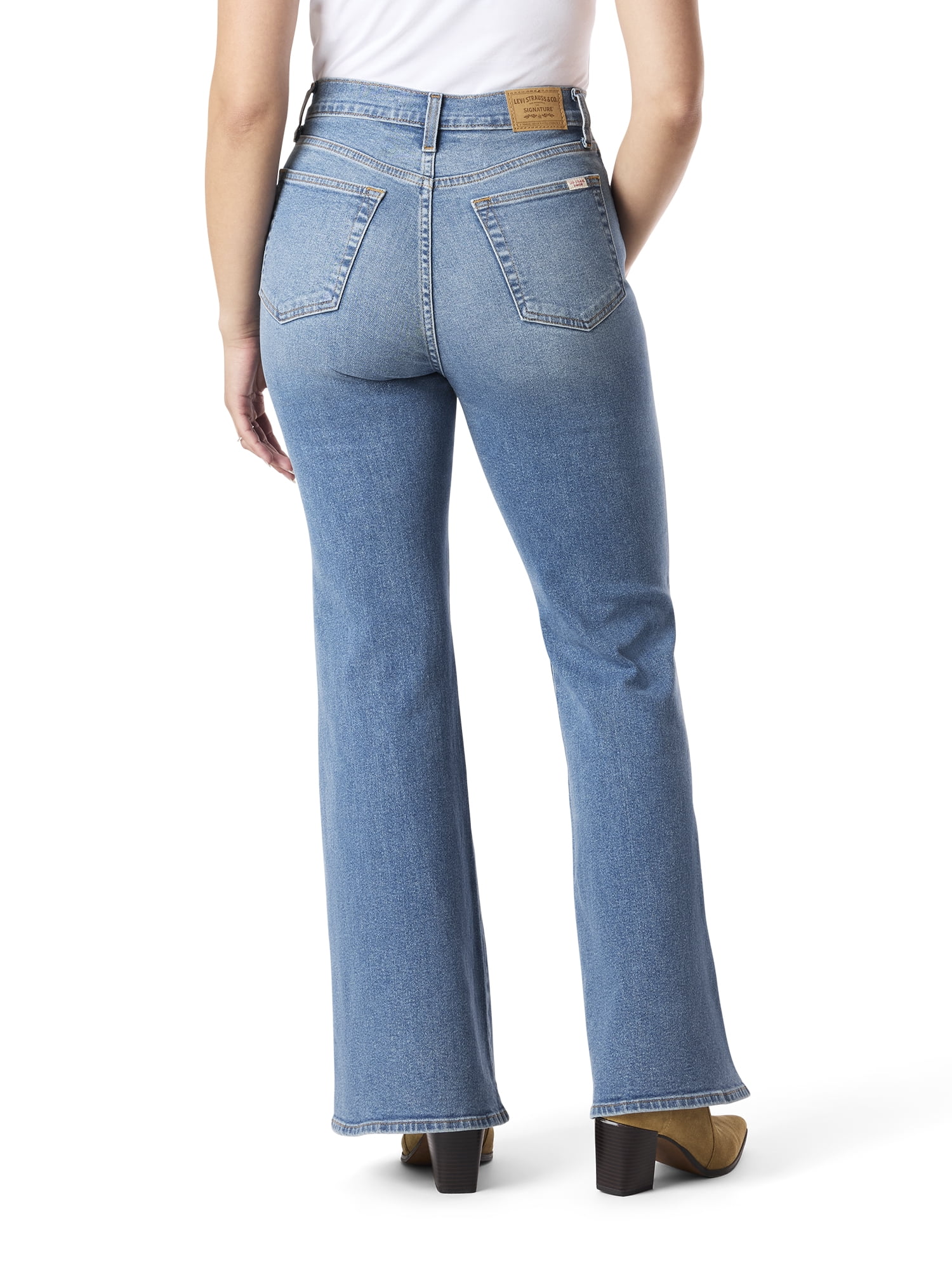 Levi Strauss Signature Women's Vintage High Rise Flare Jeans