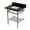 Black Granite / Brushed Nickel, variant on Kingston Brass KVPK30KBSQB0 Templeton 30" Rectangular Brass, Granite Console Bathroom Sink