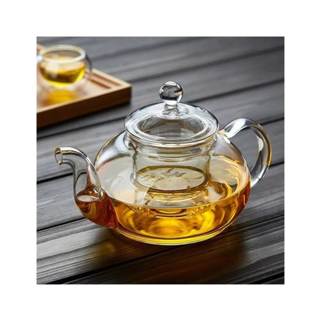 

Teapot Tea Kettle Thickened Glass Teapot Glass Flower Tea Pot Glass Tea Set