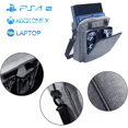 thumbnail image 4 of Console Travel Backpack Multi-function Travel Storage Bag Game Machine Accessories Handbag/shoulder Bag Ps4 Pro/ps4/ps4 Slim ( Gray), 4 of 4