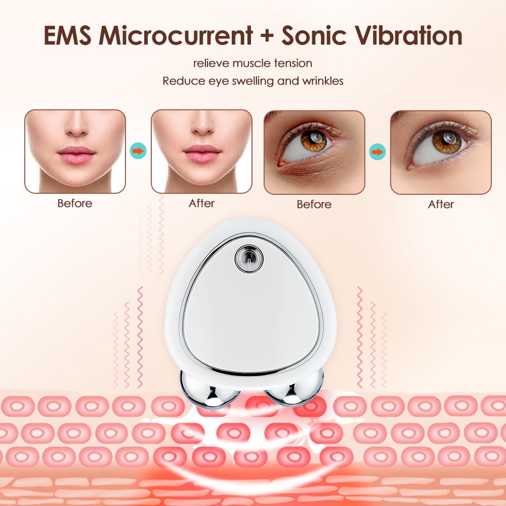 EMS Facial Massager Mini Portable Microcurrent Facial Lifting