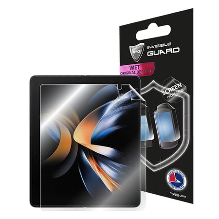 IPG For Samsung Galaxy Z Fold4 (Internal Screen) SCREEN Protector Invisible Touch Screen Sensitive Ultra HD Clear Film Anti Scratch Skin Guard - Smooth/Self-Healing/Bubble -Free Screen