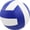 blue+white, variant on vlrwzc Size 5 Professional Volleyball Soft Touch Indoor Outdoor Training Ball