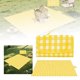thumbnail image 1 of Manta de picnic Manta de picnic Green Grid Manta de baño portátil con asa Manta de playa para picnic, camping y jardín, resistente a la arena, 1 of 4