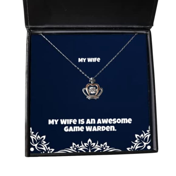 Fantaisie Épouse, Ma Femme Est une Géniale Gardien de Jeu, Pendentif Couronne d'Épouse de Mari