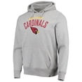 thumbnail image 2 of Men's '47 Heathered Gray Arizona Cardinals Outrush Headline Pullover Hoodie, 2 of 3