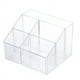 thumbnail image 4 of Portalápices de acrílico transparente, caja de almacenamiento para escritorio de estudiante, caja de almacenamiento multifuncional simple con múltiples rejillas y cilindro para escritorio, 4 of 4