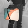 thumbnail image 6 of Colorful Waves Abstract Laptop Bag, 13 inch Laptop or Tablet, Business Casual Laptop Bag, 6 of 8
