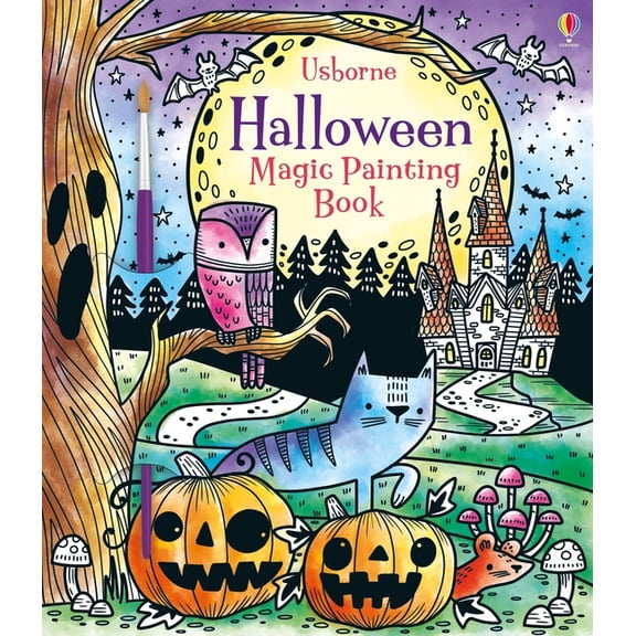 Magic Painting Books Halloween Magic Painting Book: A Halloween Book for Kids, (Paperback)
