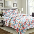thumbnail image 2 of GLORY HOME-3 PIECE PRINTED QUILT SET, 2 of 3