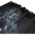thumbnail image 3 of Coolnut Black Leopard Shower Curtain Waterproof Fabric Shower Curtain 60" W x 72" H Shower Curtain Set with Hooks for Bathroom Decor, Machine Washable, 3 of 6