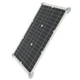 thumbnail image 2 of Cargador de batería solar de 100 W y 18 V Nikou cargador de batería portátil Kit de carga panel monocristalino 42 x 28 cm, 2 of 15