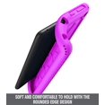 thumbnail image 4 of Poetic Étui TurtleSkin Series pour Toute Nouvelle Tablette Kindle Fire HD 8 et Tablette Fire HD 8 Plus (10e Génération, Version 2020), Coque de Protection en Silicone Résistante aux Chocs et Adaptée aux Enfants, Violet, 4 of 7