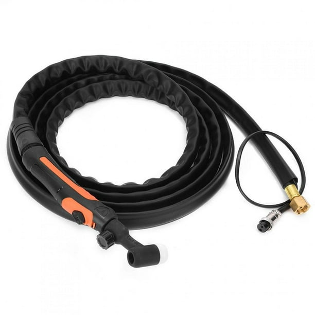 Juego De Soplete De Soldadura Por Arco, Con Mango Ergonómico 7-15L/MIN TIG-17 Soplete De Soldadura, Industria Para La Destrucción De Láminas De Metal Automotriz ANGGREK TIG-17V Interruptor + Válvula