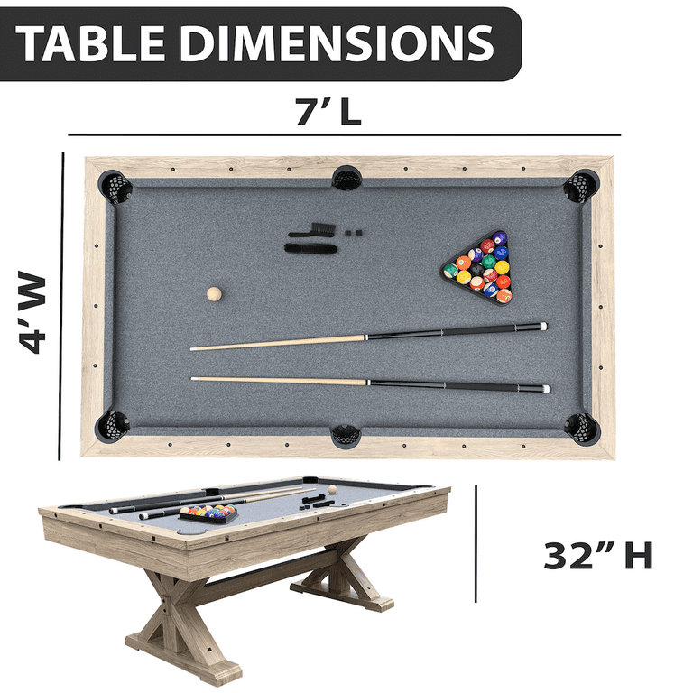 Pureline 7ft Multi Games & Dining Table - Pureline Table Sports