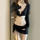 thumbnail image 4 of Trajes baño 4 piezas para mujer, tops triangulares, tanga, conjunto sexy con cubierta playa, 4 of 5