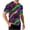 Purple-3, variant on JSKUMAR Men's Stylish Gras T-Shirt Casual Crewneck Short Sleeve Shirt Trendy Funny Holiday Tops Purple-16,M