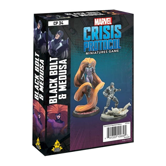 Marvel Crisis Protocol: Black Bolt and Medusa