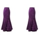 thumbnail image 1 of Jumpingount Elegante de sirena con para mujer La mujer en la morada larga negra larga blanca Púrpura L 1 Púrpura L, 1 2Conjunto, 1 of 6