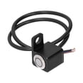 thumbnail image 1 of Waterproof Handlebar Switch Headlight Fog Lamp ON-OFF Button 0.4in Mount with Red Light Reset Lock(Left Side ), 1 of 5
