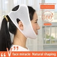 thumbnail image 2 of Blarkrus Sleep Thin Face with V Artifact Bandage Face Mask Frame Slimming Strap, 2 of 7