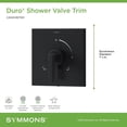 thumbnail image 7 of Symmons S3690BBZTRM Duro Single Handle Volume Control Valve Trim - Bronze, 7 of 7