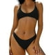thumbnail image 4 of Trajes de baño tankini para mujer Traje de baño diario para mujer Conjunto de traje de baño conservador de cuerpo cómodo Traje de baño de dos piezas para mujer, 4 of 7