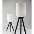 thumbnail image 2 of Adesso Kinsley 57.5" Tripod Floor Lamp with Ribbed Frosted Glass Cylinder Shade, 2 of 5