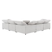 ACME Naveen Modular - Wedge w/Pillow in Ivory Linen