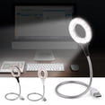 thumbnail image 1 of Yhsdtq,High Brightness LED Desk Lamp, 18-Piece Blubs Set, Dimmable Adjustable, Modern Sleek Design, For Home Office, Study, Energy-Efficient LED, Portable Flexible Stand, Office Desk, Reading Light, 1 of 6
