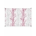 thumbnail image 2 of Sun Shade Sail 8x10Ft Pink Grey Tree Branch Uv Block Sunshade Canopy Outdoor Shade Cover Rectangle Shade Cloth For Patio Garden Yard Deck Pergola, 2 of 6
