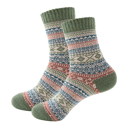 

Women s heavy knit wool thermal socks Women s leisure socks