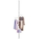 thumbnail image 1 of Tendedero para ropa de interior Percha de almacenamiento de ropa independiente Tensión Telescópica DIY Lundry Sistema de organizador de estantes de piso a techo, marfil ajustable con 11 clips brillar Electrónica, 1 of 5