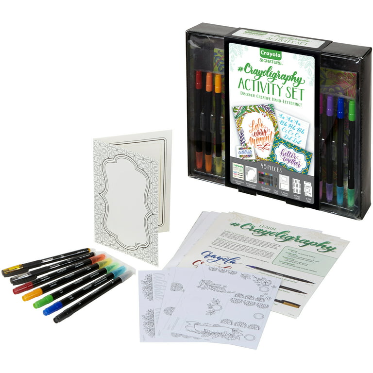 Lot 93 Pieces Sharpie BIC Crayola Vellum Calligraphy Craft Scrapbook Markers