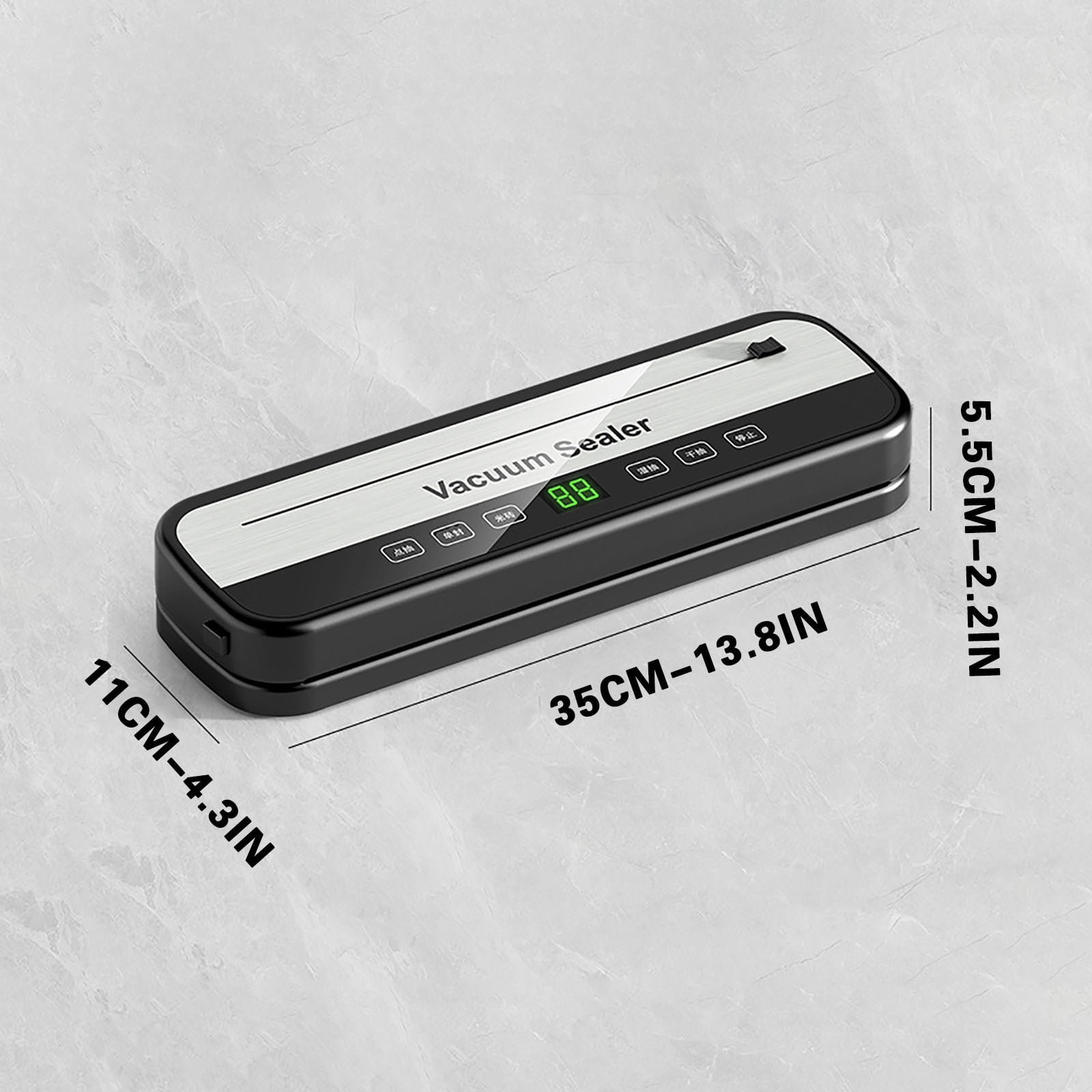 Electric Vacuum Food Sealer,Wet Dry Bag Sealing Machine,Household Food Preservation Sealer,Plastic Bag Sealer Cutter,Kitchen Vacuum Packaging Machine,Food Saver Machine,Vacuum Sealer