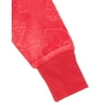 thumbnail image 5 of Strawberry Shortcake Velour Zip Up Hoodie and Flare Pants Outfit Set Toddler to Big Kid, 5 of 5
