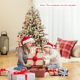 thumbnail image 4 of Gymax 4 FT Artificial Xmas Tree Flocked Christmas Tree w/ 231 PE PVC Branch Tips, 4 of 10