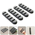 thumbnail image 6 of WHAMVOX  4 Pcs Auto Door Protector Accessories Shock Bumper Guard Black, 6 of 8
