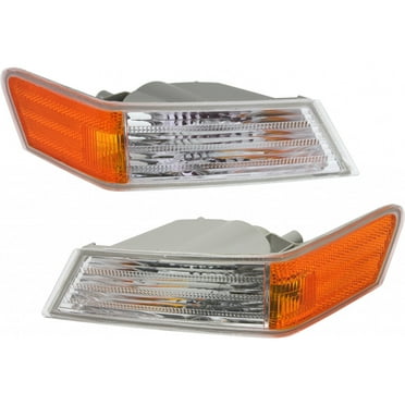 CarLights360: For Jeep Patriot Turn Signal / Parking Light Assembly 2007-2014 Driver Side w/ Bulbs DOT Certified Replacement For CH2526102 | 68004181AC