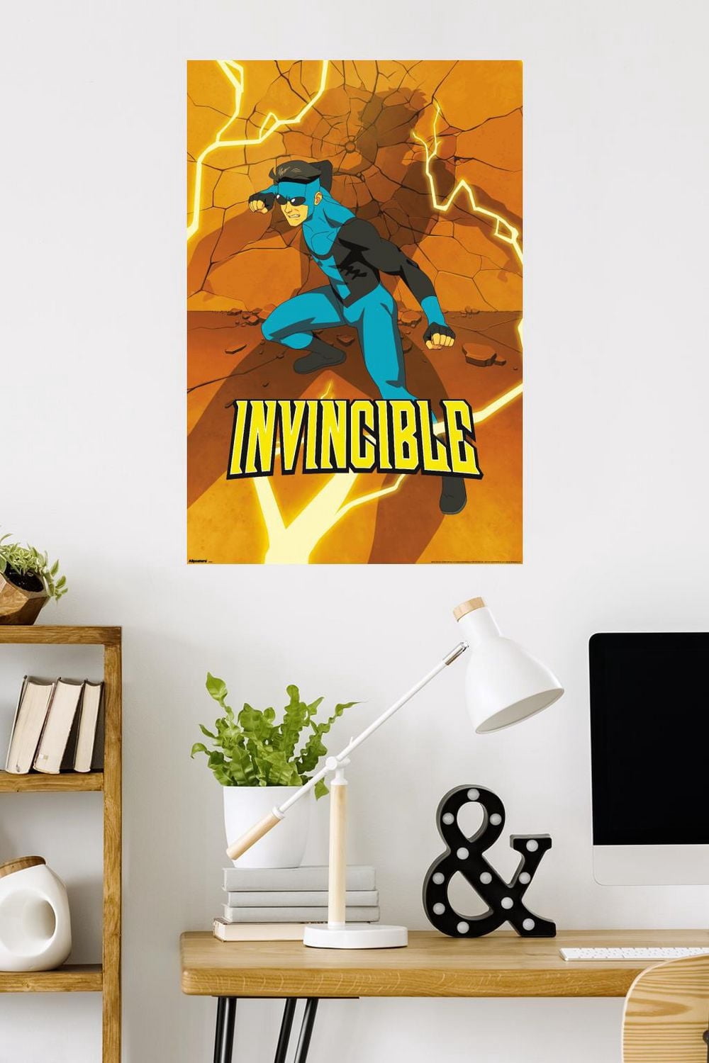 Invincible: Season 3 - Blue Suit Teaser One Sheet Wall Poster, 22.375" x 34"
