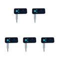 thumbnail image 1 of Moyic Receptor Bluetooth 5,0 3,5mm coche estéreo Audio música micrófono manos libres adaptador inalámbrico compatible con tarjeta TF Type2, 1 of 4