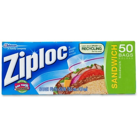 UPC 025700003908 product image for Diversey Ziploc Sandwich Bag | upcitemdb.com