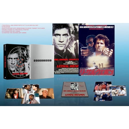 Lethal Weapon SteelBook Ultimate Collector s Edition 4K Ultra HD + Blu-ray Region Free