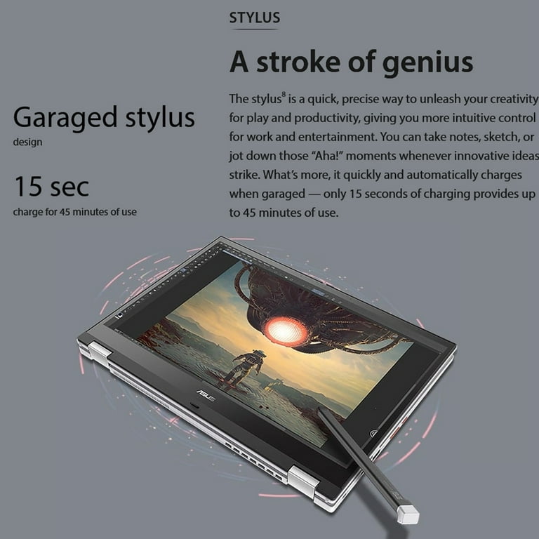 ASUS Chromebook Plus 本体 ASUS Chromebook Plus Touchscreen Laptop Flip 2-in-1 - 14