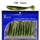 thumbnail image 2 of 10 9cm 4.2g 2g Bionic Mandarin Fish Señuelos de pesca Artificial Soft 10x Bait Hugtrwg Para estrenar, 2 of 8
