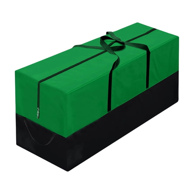 Christmas Tree Storage Bag 48 in x 20 in x 15 in Large Capacity Rectangle Shape Double Zipper Cloth Material For Artificial Christmas Trees