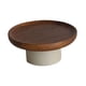 thumbnail image 3 of Bandeja decorativa redonda con pedestal para exhibir pasteles y postres, con patas altas 16 cm x 68 cm, 3 of 9