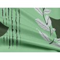 thumbnail image 5 of oneOone Rayon Sea Green Fabric Abstracts Craft Projects Decor Fabric Printed By The Yard 56 Inch Wide, 5 of 5