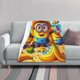 thumbnail image 2 of Manta polar de Minions, súper suave y acogedora, manta de franela ligera y cómoda, manta de felpa cálida para sofá, cama, 30 x 50 pulgadas, 2 of 7