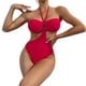 thumbnail image 2 of Traje de baño de bikini, traje de baño de bikini estilo halter para trajes de baño de una pieza Traje de baño de bikini de grado profesional, 2 of 6